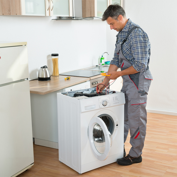 can you walk me through the steps of troubleshooting my washer issue in Valley Farms AZ